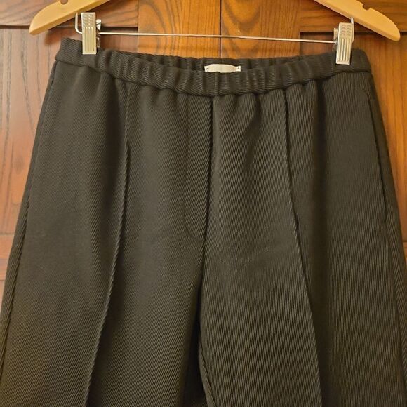 Forte Forte Pleated Trousers in Wool and Cotton Black Made in Italy Size 6 US - Picture 5 of 12